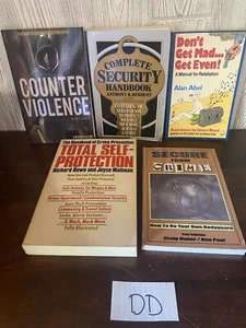 Lot Of 5 Books Self Protection Prepper - Picture 1 of 17