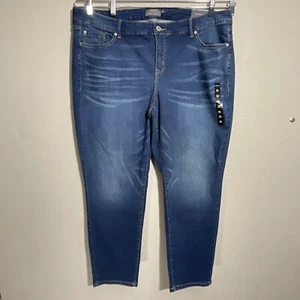 Torrid The Boyfriend Straight Women’s size 22R Vintage Stretch Blue Jeans Euc - Picture 1 of 4