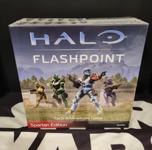 Flashpoint Spartan Edition HALO Board Game NEW SEALED - Picture 1 of 2