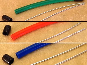 6 Zoll Stangen-Set • 99,995 % + Ultra reiner kolloidaler Silberdraht • USA • Stärke wählbar - Bild 1 von 13