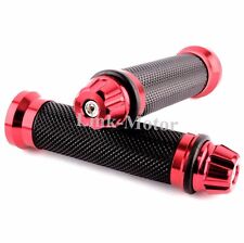 Red And Other Motorcycle Rubber Gel Hand Grips For 7/8" Handlebars Sports Bikes (Fits: Kawasaki)