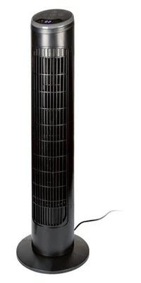 Silvercrest Turmventilator STVL 50 C1, 3 Stufen Timer, FB, schwarz, Vps - Bild 1 von 3