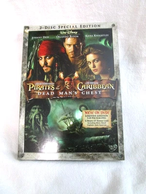 PIRATES OF THE CARIBBEAN 2 DISC SPECIAL EDITION DVD SEALED NEW dead man’s chest — 第 1/3 张图片