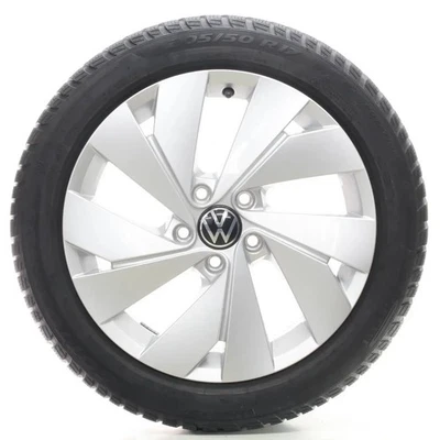 VW Golf 8 VIII CD1 5H Winterräder Belmont Pirelli 205/50R17 93H 5H0601025B - Bild 1 von 4