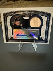 2005  Bowman Sterling Adam Lind Autograph Auto Bat - Picture 1 of 3