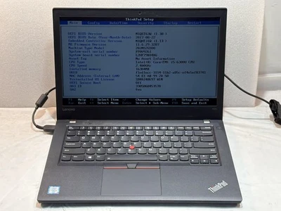 Computadora portátil Lenovo ThinkPad T470 Intel Core i5-6300U @2,40 GHz 16 GB sin disco duro Foto 1 de 2