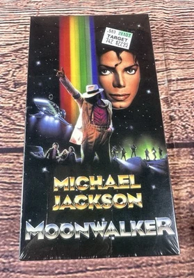 MICHAEL JACKSON MOONWALKER VHS MUSIC VIDEO 1988 BRAND NEW SEALED - Image 1 of 4