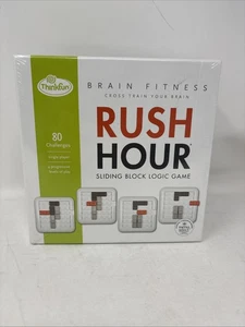 Rush Hour Sliding Block Logic Game • Brain Fitness Edition • 80 Challenges • Neu - Bild 1 von 3