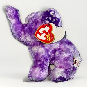 TY BEANIE BABIES 2007 Coastline Purple Elephant NWT RETIRED AGES 3 & UP MWMT - Picture 1 of 14