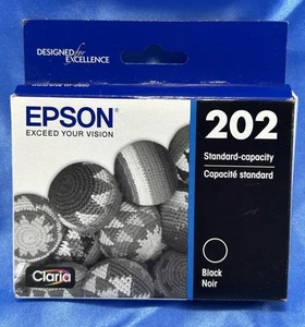 Epson 202 Black Ink Cartridge For Epson 5100 Printers NEW IN BOX - Picture 1 of 4