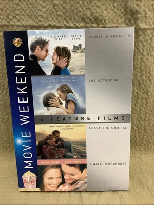 Nicholas Sparks Collection ~ 4 Film Favorites (4-disc DVD 2011 WS) Romance NEW - Image 1 of 3