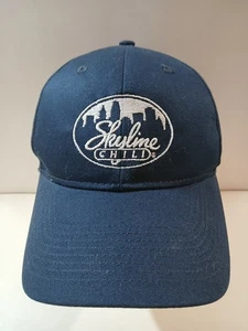 Dark Blue Skyline Chili Port & Company Baseball Cap Hat Adjustable Nice. - Picture 1 of 11