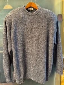 Vintage Hermes Cashmere Men’s XL Sweater Heather Gray Beautiful and Great Cond!! - Picture 1 of 11