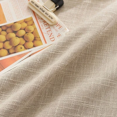 Easy Maintenance Linen Cotton Tablecloth Coffee Table Cloth Linen Cotton Blend - Image 1 of 4
