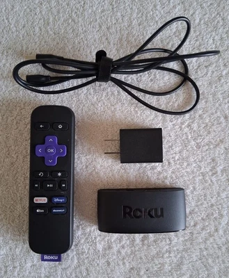 Roku Express 4K HD Streaming Player 3940X2 with Remote and Power, Tested/Working - Image 1 of 4