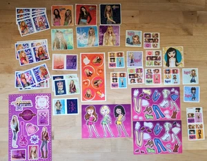 Lot of Vintage Hannah Montana Miley Cyrus & Bratz Stickers - Picture 1 of 9