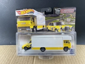 Hot Wheels Premium Team Transport Mercedes-Benz 300 SEL 6.8 AMG/Fleet Flyer - Picture 1 of 5