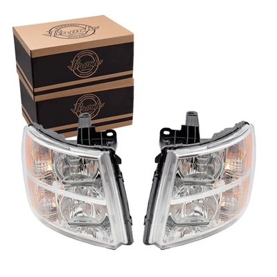 Juego de faros para Silverado 1500 2007-2013 22853027 2007-2014 Silverado 2500 HD Foto 1 de 4