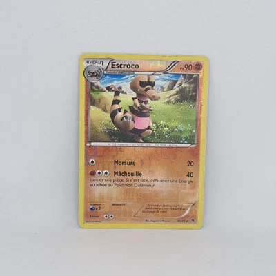 Carte Pokemon Française Escroco 61/98 Pouvoirs Emergents REVERSE - Photo 1/3