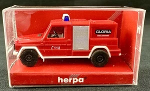 Herpa 4126 MB Gloria LVF 112 Fire Truck 1:87 Scale - New! - Picture 1 of 9