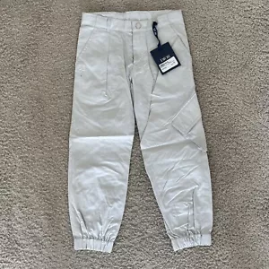 NWT 100% Authentic DIOR Kids Cotton Cargo Pants - Size 6 Years - Unisex - Gray - Picture 1 of 12