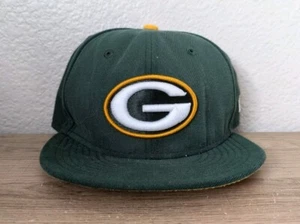 New Era Cap 6 3/4 NFL Football Green Bay Packer Trucker Baseball Cap Deckel 59FIFTY - Bild 1 von 5