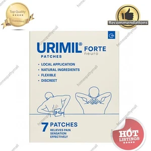 URIMIL Forte Pflaster x7 | Natürliche Nerven- und Gelenkentlastung | 24h Kräuterpflaster - Bild 1 von 23