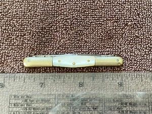 MOP National Cutlery Works Pen Knife - Tuxedo style - Picture 1 of 6