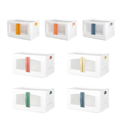 Storage Containers Box Stackable Toy Food Organiser Large Foldable Lid 45/85L - image 1 of 4