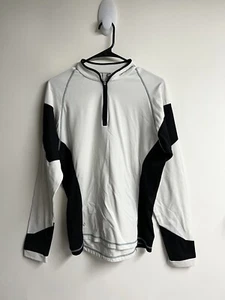 Camisa Cannondale para mujer activa de manga larga con cremallera beige negra talla XL - Imagen 1 de 6