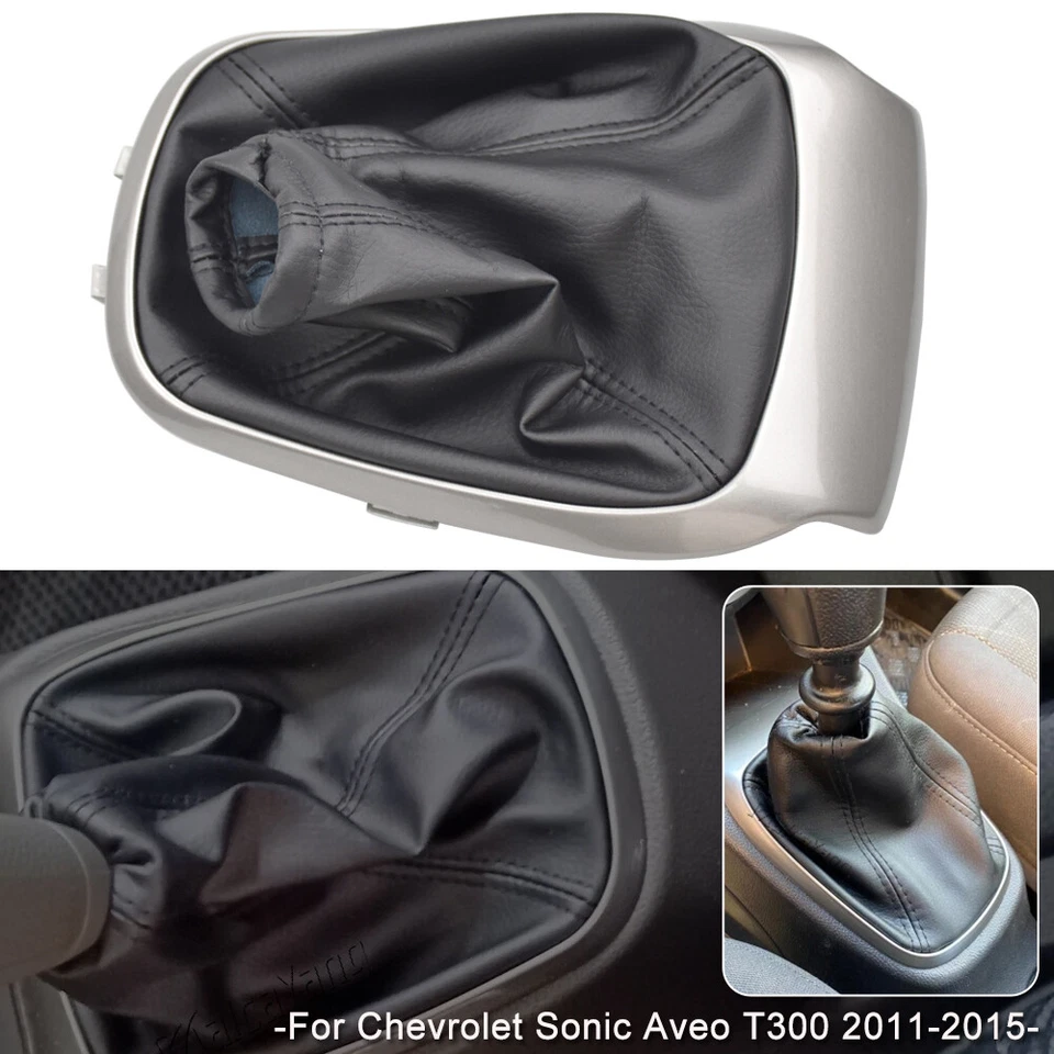 Cubierta de palanca de cambios de 5/6 velocidades para Chevrolet Sonic Aveo T300 2011-2015 Foto 1 de 1