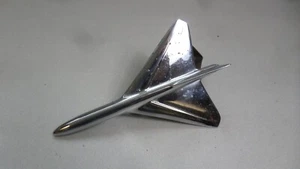 1954 54 Ford Crestline Airplane Hood Ornament BM-16853-A Vintage 02DC2 IL - Picture 1 of 8