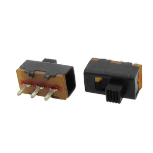 50Pcs 2 Posición 1P2T SPDT 3Pin PCB Panel Mini Vertical Interruptor Deslizante - Imagen 1 de 1