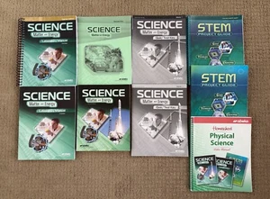 Abeka 9th Grade Science Matter and Energy Student and Teacher Homeschool Books - Picture 1 of 1
