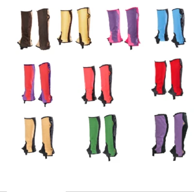 Borraq Ammara colored Half Chaps with Elasticated Gusset