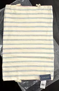 RALPH LAUREN HOME Raeghan Stripe Linen One Pillow Cover NWT $215 Cream 16x24 - Picture 1 of 9