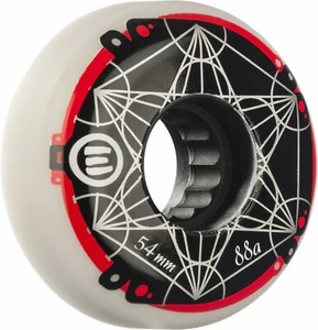 Ruedas Eulogy Metatron Cube Logo 54mm 88A - Blanco (Juego de 4) - Imagen 1 de 1