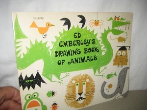 Ed Emberley's Drawing Book of Animals/ Vintage Scholastic Books/art - Picture 1 of 1