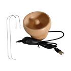 Wooden Electric Bead Bowl for Jewelry Making for Jewelry Accessories, Anklets