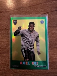 2022 Topps Chrome MLS Axel Kei Green Refractor 1959 RC Rookie #48/75 - Bild 1 von 2