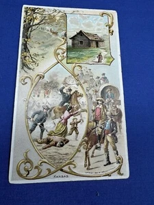 Tarjeta comercial de café Arbuckle Bros. 1892 feat. KANSAS - Información e imágenes del estado - Imagen 1 de 5