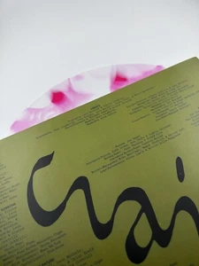 Clairo - Charm 💗Pink & White🤍 Color Vinyl Blood Rec. Exclusive LE/500 IN HAND - Picture 1 of 14