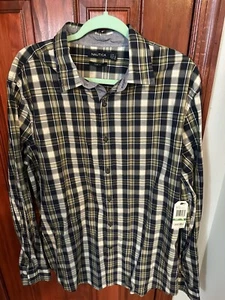 Nautica Men’s Marine blue Long Sleeve Shirt , New W Tags Large - Picture 1 of 4