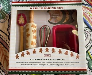 SET DA FORNO KTCHN CUCINA JUNIOR 9PZ bambini vacanze regalo di Natale padella NUOVO - Foto 1 di 17