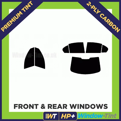 For BMW 5 Series 4-door Saloon E60 03-09 Carbon Pre Cut Window Tint Full 2-ply - Image 1 of 4