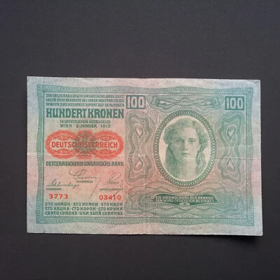 AUSTRIA 100 CORONAS 1912 P-56 VF Foto 1 de 2