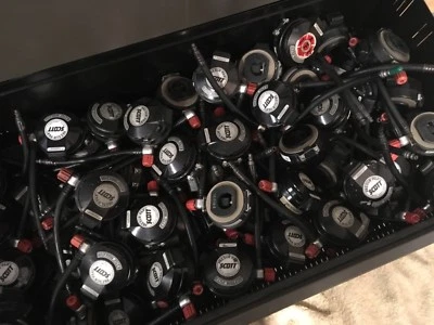 SCOTT E-Z FLO REGULADOR PRESUR-PAK EZFLO VIBRALERT 804370-02 SCBA QuikConnection Foto 1 de 4