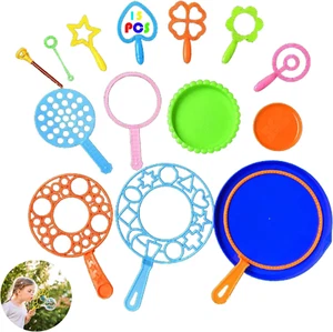15 Stück Seifenblasen Set für Kinder,Seifenblasen Blase Zauberstab Einstellen,Se - Bild 1 von 7