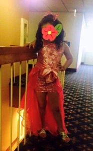 Pink Glitz Outfit of Choice, Pageant,Runway Dress for girls - Picture 1 of 7