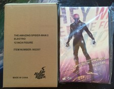 HOT TOYS Electro 1/6 sixth scale 12" figure NEW MMS246 Amazing Spider-Man 2